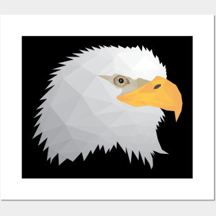 Eagle Low Poly Posters and Art